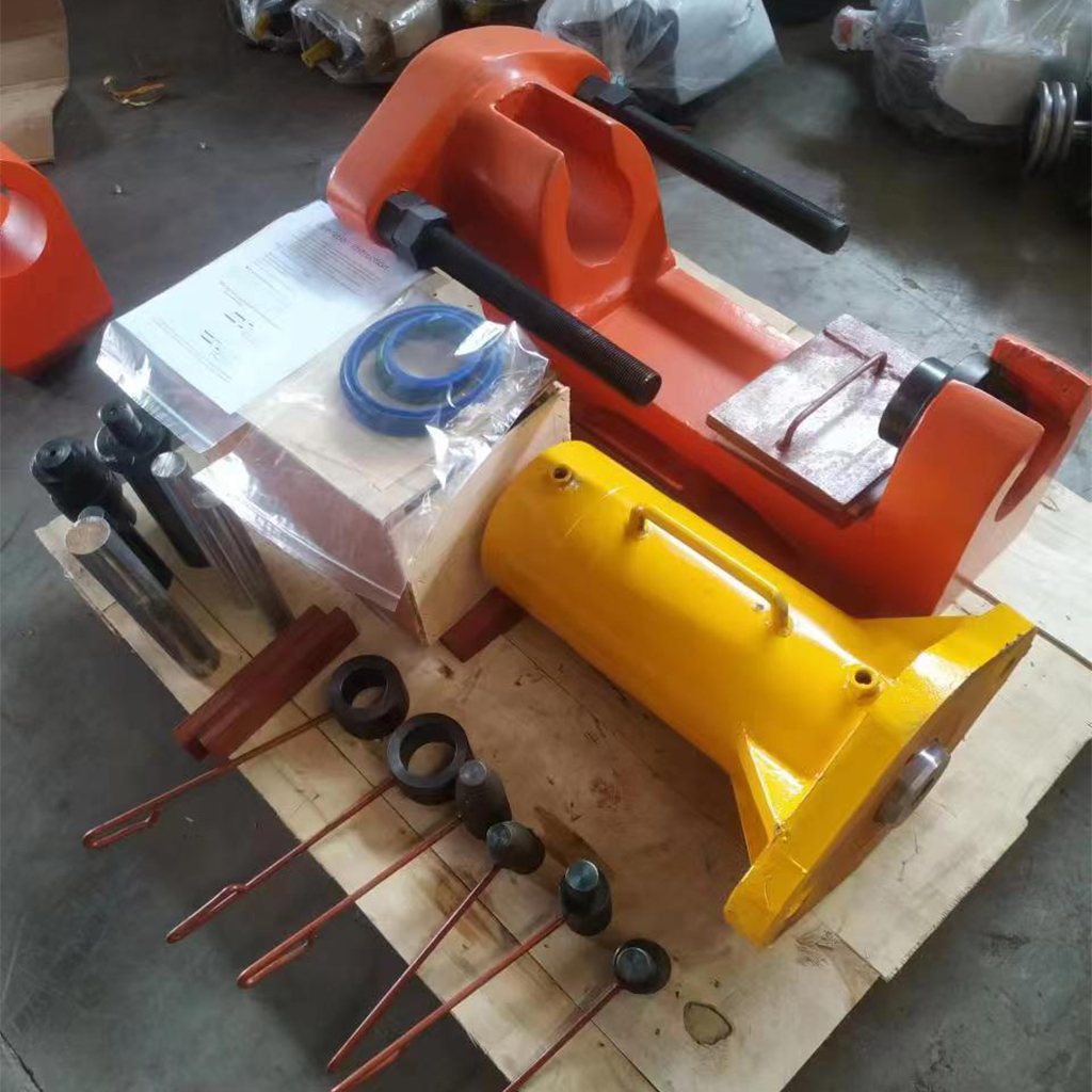 Heavy Equipment Repair Manuals - 100T精密油圧式手動トラックピン プレス、ISO9001認証取得、重機チェーンリンク修理用、製造工場向け