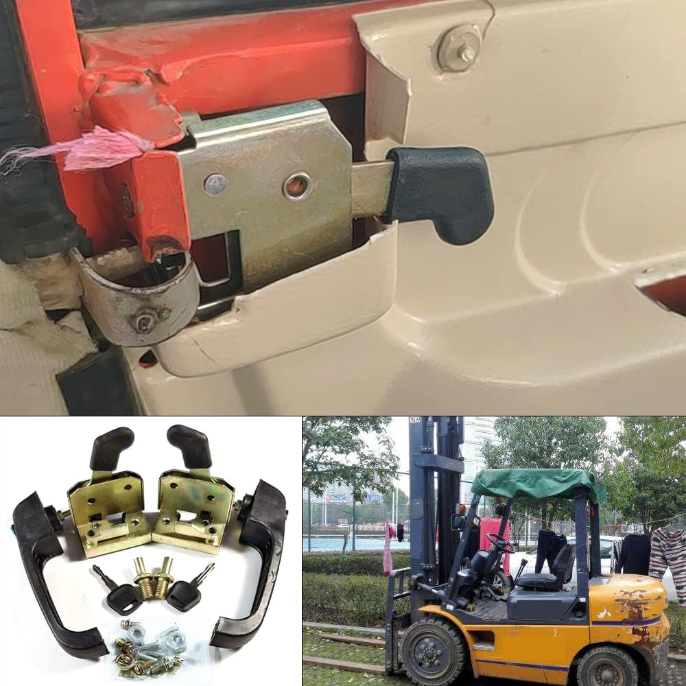 Heavy Equipment Loader - 最新のフォークリフトローダー、ツールボックスラッチ、ドアロックハンドルセット、電動三輪車、ローダーのドア、ユニバーサルトラクター、重機用ロック装置