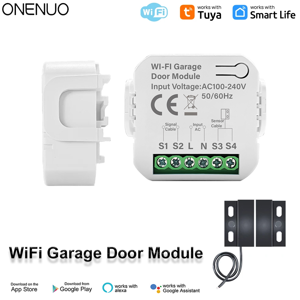 Heavy Equipment Garage - スマート Tuya WiFi ガレージドアスイッチ ドア開閉 スマートライフアプリコントローラー