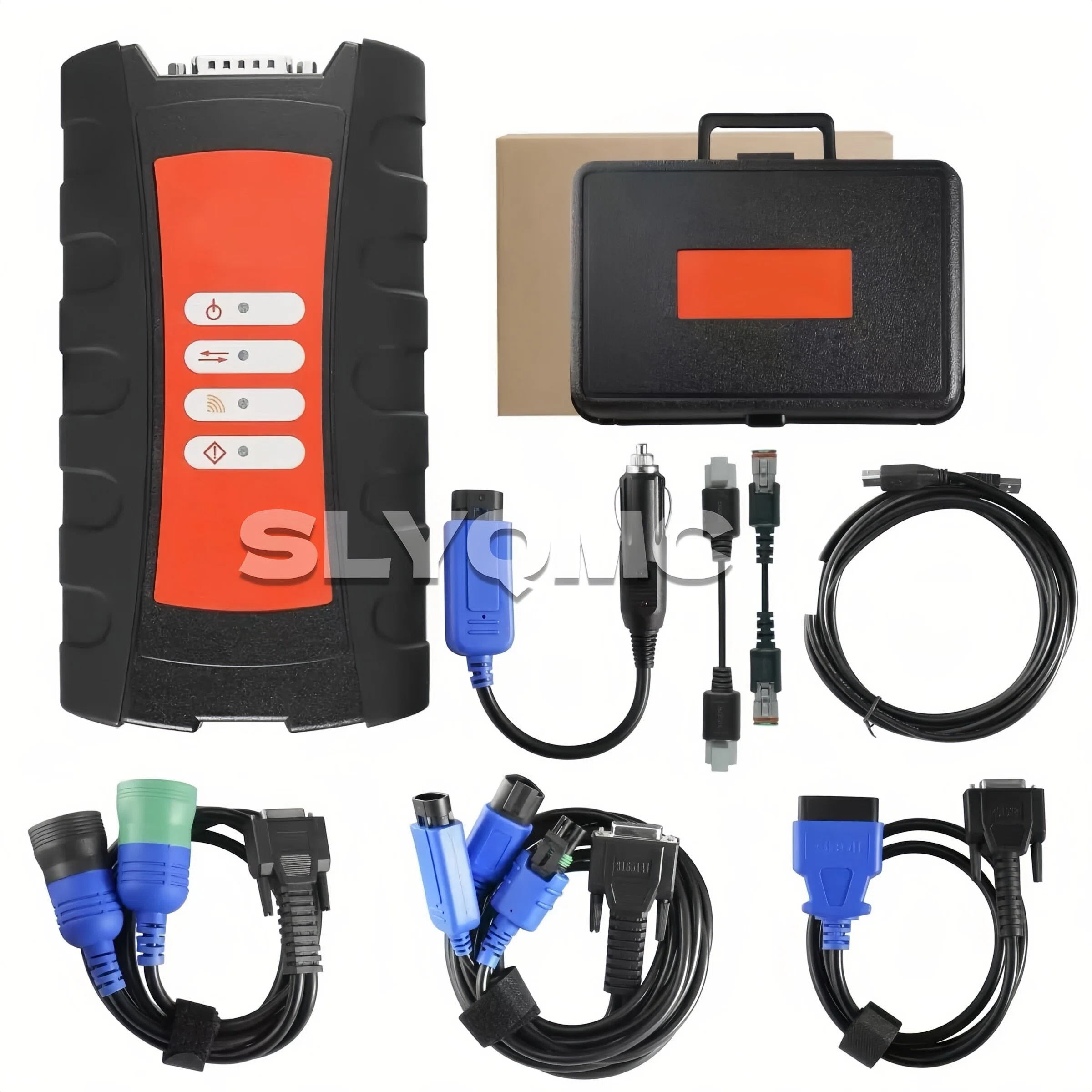 Heavy Equipment Diagnostic Software - インライン7スタイルデータリンクアダプター トラック診断ツール カミンズインサイト8.7/8.9/9.0ソフトウェア対応 大型トラック用