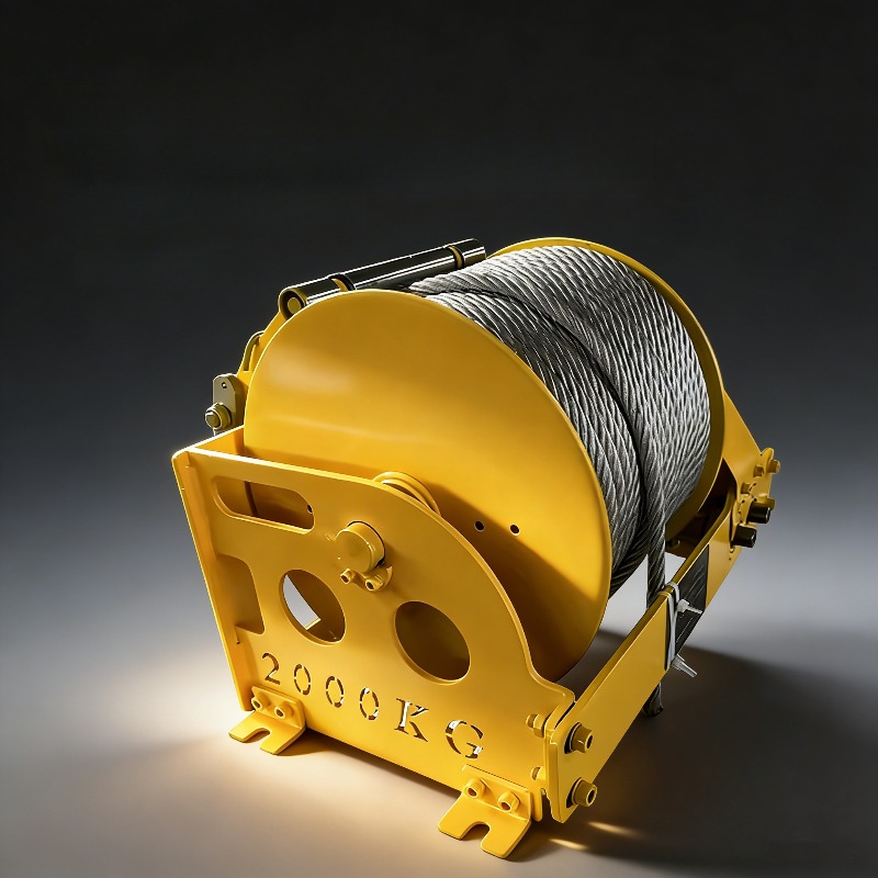 Heavy Equipment Repair Manuals - ハンドクランクデュアルスピードウインチヘビーデューティーセルフロックブレーキ2T/3T/5T工業用リフティングトラクションホイストガレージ修理機器