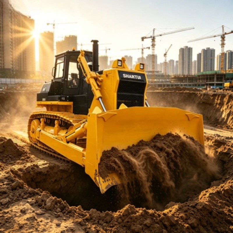Heavy Equipment Mining - SD22クローラドーザーブルドーザー機械土工機械220馬力ヘビーデューティークローラドーザー、道路建設・鉱山用