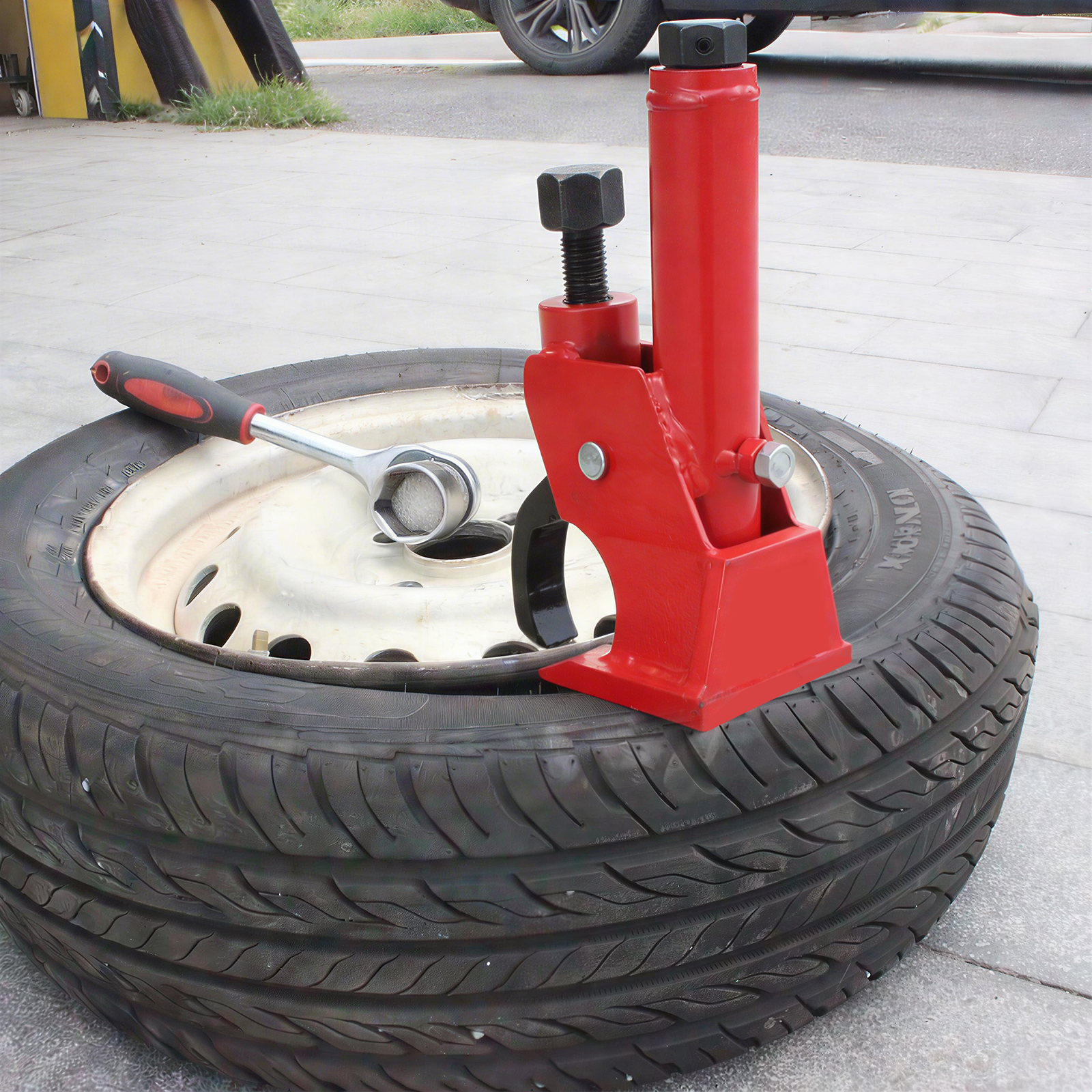 タイヤ取り外し用ユニバーサルビードブレーカーツール、38～4 - Heavy Equipment Repair Manuals のレビューと価格