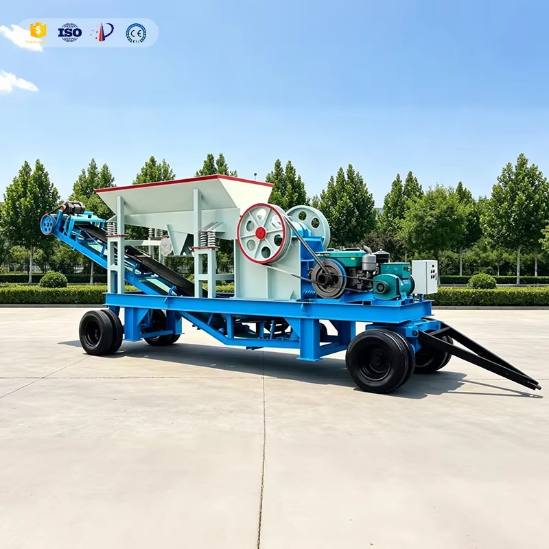 ヘビーデューティーポータブルモバイルハンマクラッシャー、エン - Heavy Equipment Mining のレビューと価格