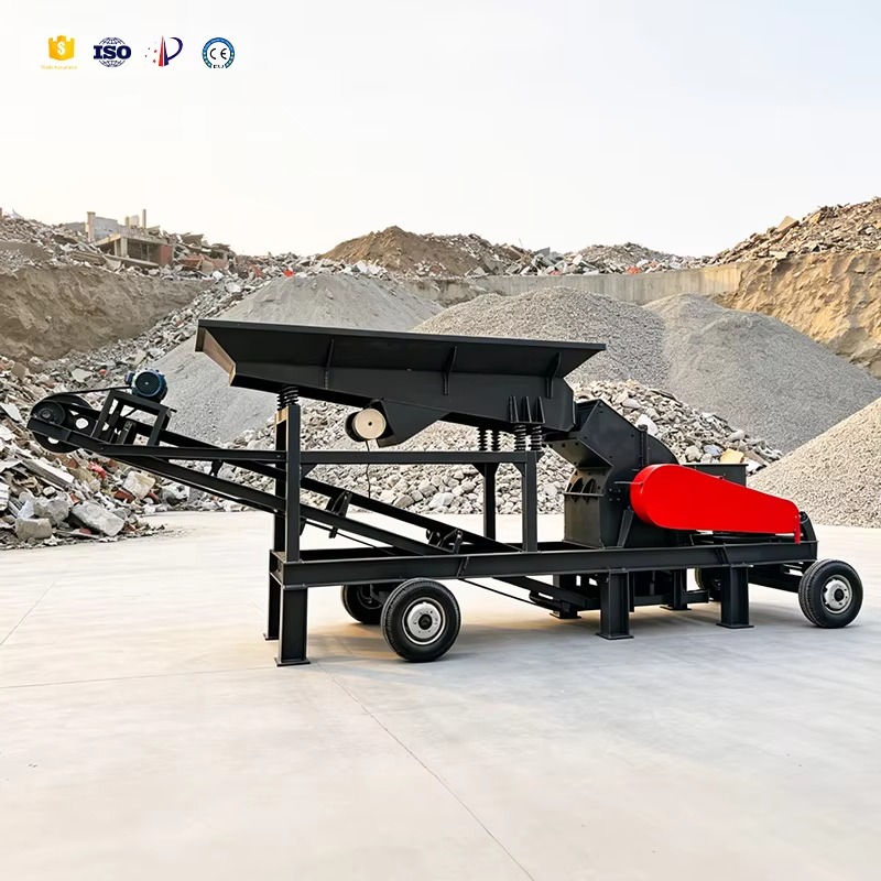 ヘビーデューティーポータブルモバイルハンマクラッシャー、エン - Heavy Equipment Mining のレビューと価格