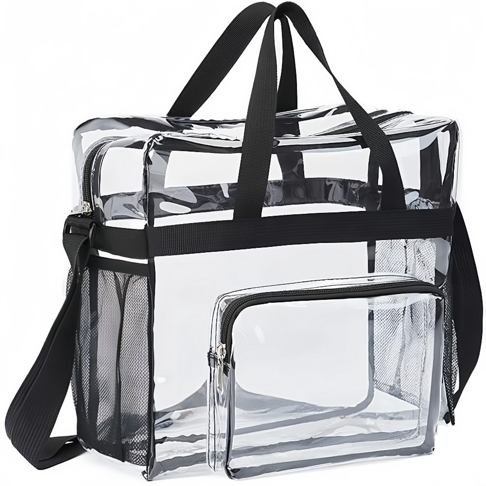 クリアトートバッグ ヘビーデューティー プラスチック製 透明 - Heavy Equipment Bucket のレビューと価格