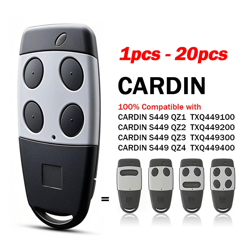 Cardin S449 433.92MHz QZ2 QZ4  - Heavy Equipment Garage のレビューと価格