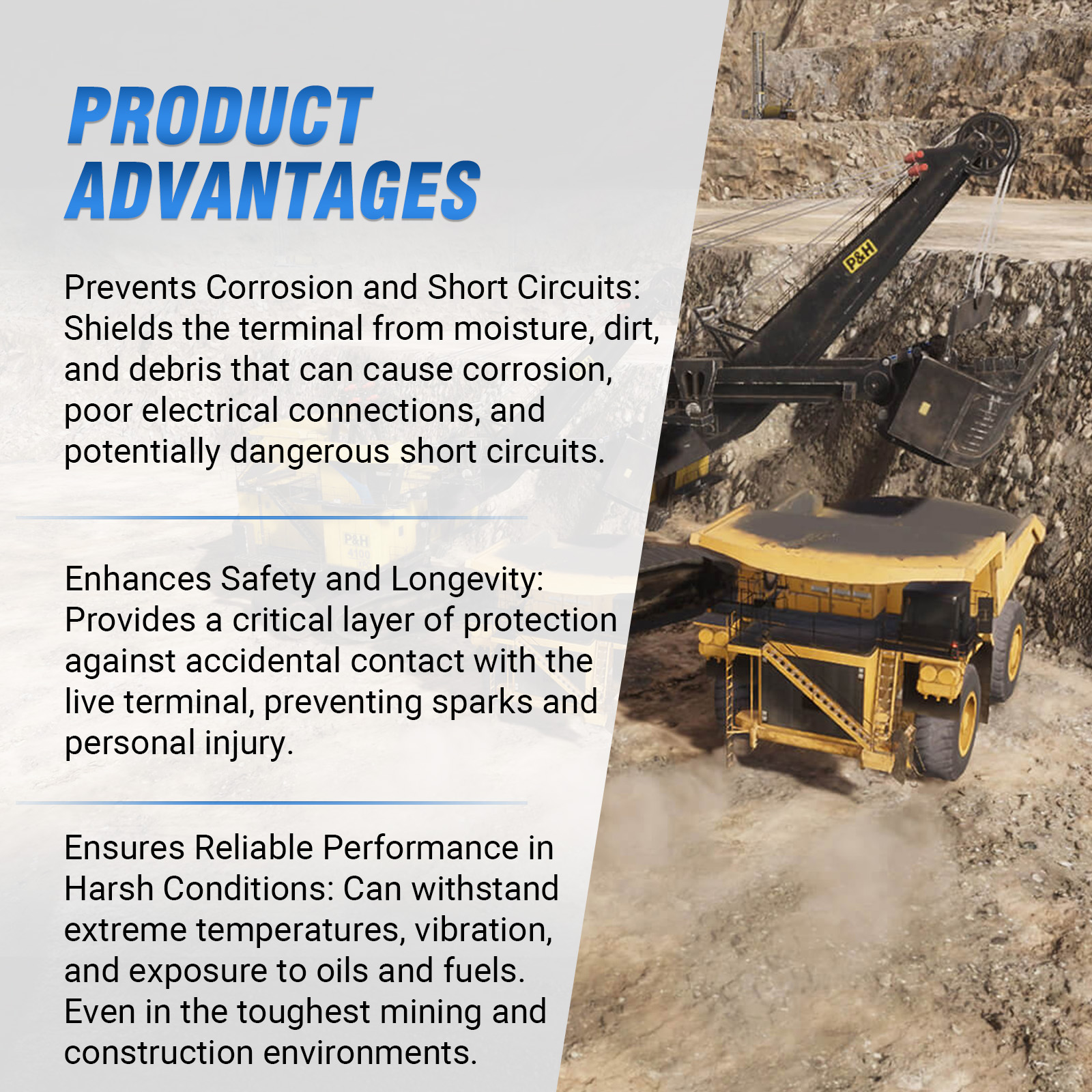 ヘラリモートジャンプスタートターミナルキャップは、キャタピラ - Heavy Equipment Mining のレビューと価格