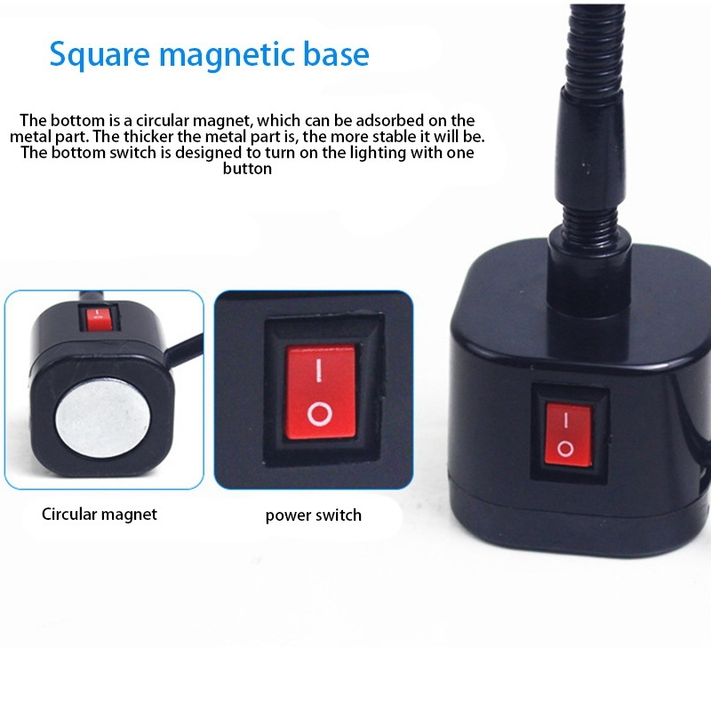ABJA-LED磁気ベースの作業灯,柔軟なグースネックランプ - Magnetic Drill Press のレビューと価格
