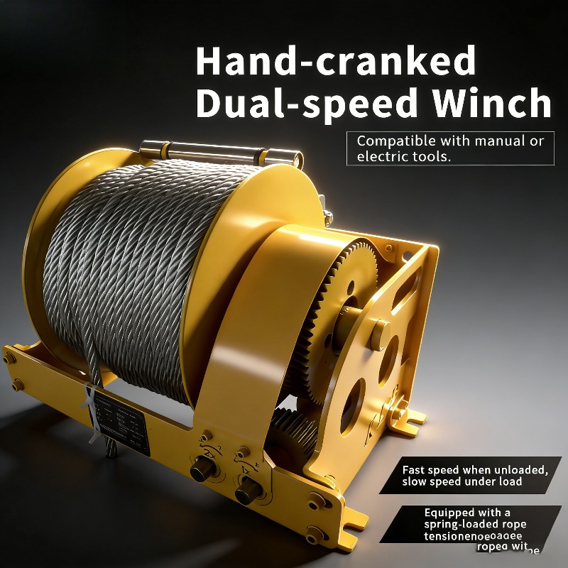 ハンドクランクデュアルスピードウインチヘビーデューティーセル - Heavy Equipment Repair Manuals のレビューと価格