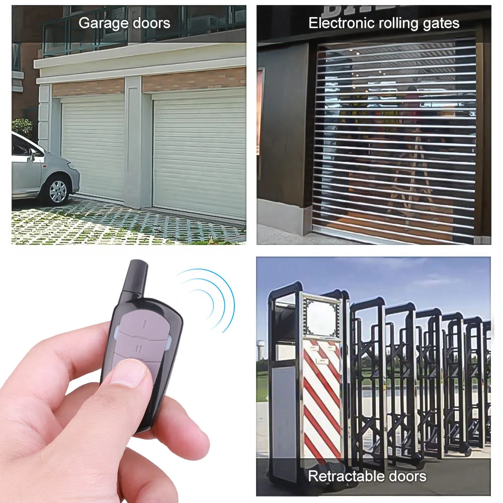 433MHz ワイヤレス自動コピー リモコン ユニバーサル  - Heavy Equipment Garage のレビューと価格