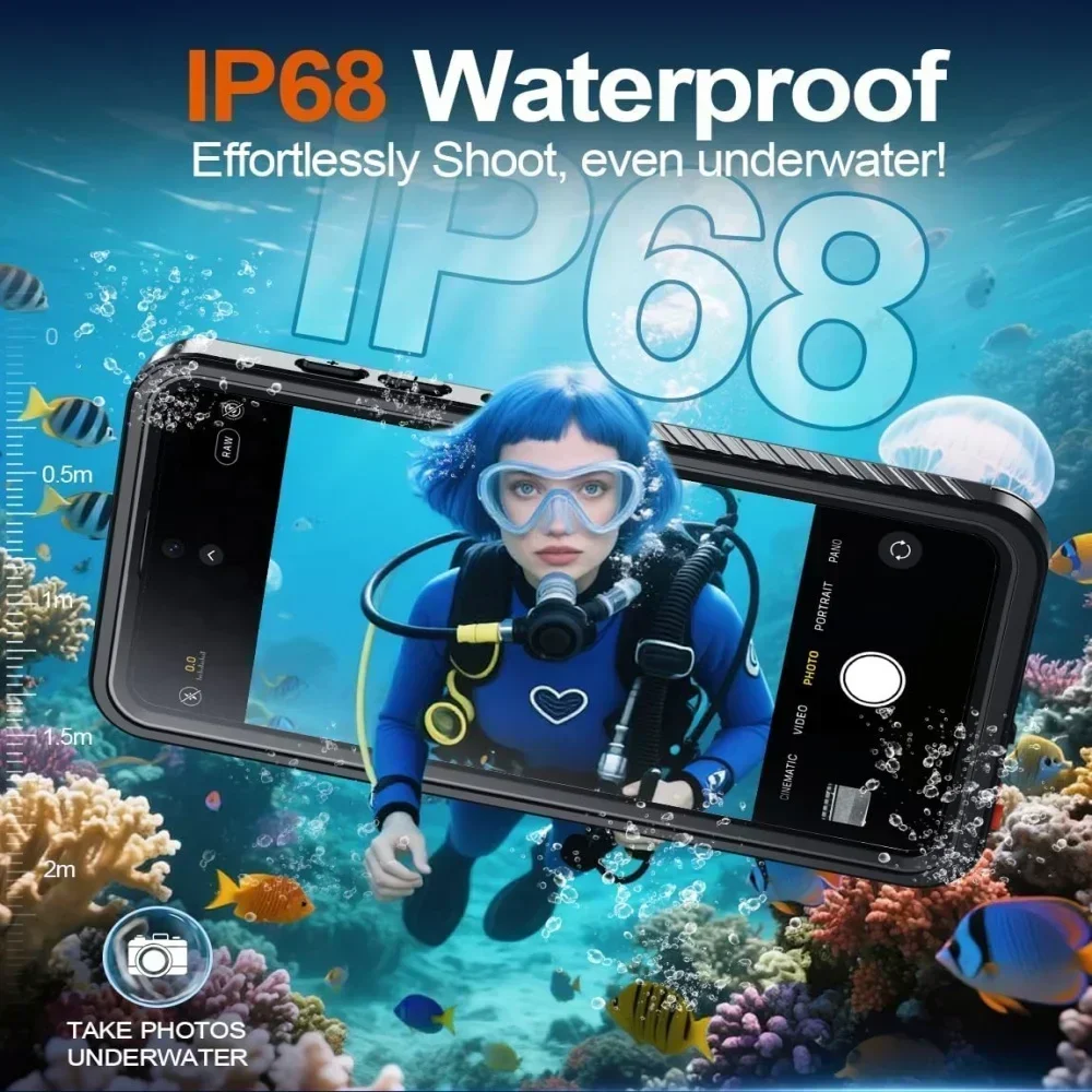 IP68防水ケース iphone 17 Air 16 15  - Heavy Equipment Bucket のレビューと価格