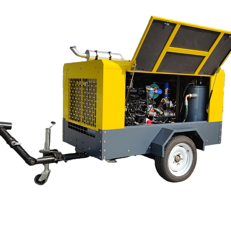 ポータブルスクリューエアコンプレッサー、ヘビーデューティー鉱 - Heavy Equipment Mining のレビューと価格